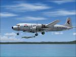 FS2004/FSX Pacific Western DC-6B Textures
