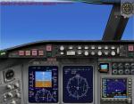 FSX Panel for modern twin-engine turboprop