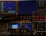 FSX Panel for modern twin-engine turboprop