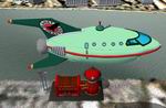FS2004
                  Planet Express Delivery Spaceship. 