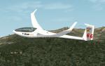 Gliding Competition in the Pyrenees Mountains 