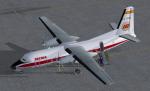 FSX Native Fokker-27  Iberia (1970) textures