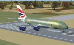 British Airways A380 Pre-delivery colours