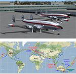 Mission/Navigation - Qantas Around the World FSX Flight Plans