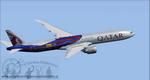 Boeing 777-300 Qatar FC Barcelona