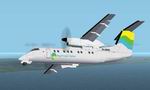 FS2002
                  Royal Aruban Airlines DHC8-100 