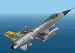 FS2002
                  Lockheed F-16 all metal Tiger tail 