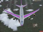 FS2004
                  Boeing 747-400 Reflective Chrome Livery