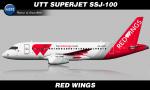 Red Wings Sukhoi Superjet 100 Textures