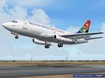 FS2004
                  Kittyhawk Boeing 737-200 South African Cargo.