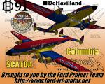deHavilland DH91 Albatross - SCADTA Columbia Textures