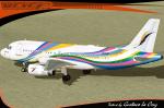 FSX/FS2004 Airbus 319 Bangkok Airways