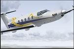 FSX Flight 1 Pilatus PC12 C-SHFL Textures