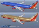 FSX Southwest Boeing 737-800 Textures