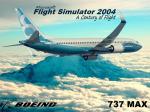 FS2004 Boeing 737 Max Splash Screen