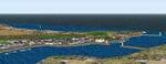 FS2000
                  Scenery: airport(LFEA) and island of "Belle Ile" France