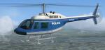 FSX Bell 206B JetRanger Generic 'Police' Textures
