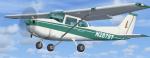 FSX default Cessna 172 repaint texture bleed through fix for N2878T
