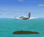 FSX Mission:  1985 Miami to Key West (in a Beech Baron)!