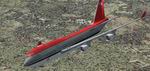 Repaint
                  of the Boeing 747-400 in the Northwest Airlines livery: