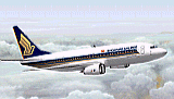 FS2000
                  Singapore Airlines Boeing 737-400 Updated repaint 
