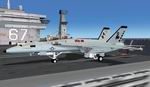 FSX/FS2004                   F/A-18F Super Hornet VFA-86 Sidewinders Textures Only