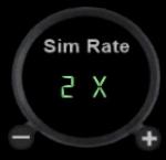 SimRate Gauge 1.0