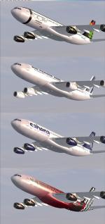 Airbus A340 2-3 Mega Package 