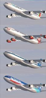 Airbus A340 2-3 Mega Package 