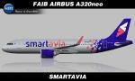 FSX/FS2004 FAIB Airbus A320neo Smartavia  Textures