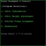 Soyuz Guidance MFD for Orbiter 2010