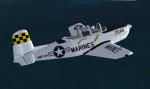 FSX/FS2004 Beechcraft T-34 Mentor