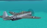 CFS2
            TBF-1 Avenger #T-11 Midway June 1942."TBF-1" Stock Textures
            and Damage Files 
