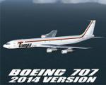 FSX/FS2004 Boeing 707 -2014 Version Tampa Textures