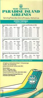 FSX  Paradise Islands AirlinesTraffic Timetable
