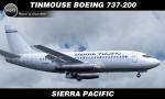 FS2004/FSX TinMouse Boeing 737-200 - Sierra Pacific Textures