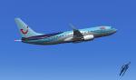 TDS Boeing 737-800 TUI Dynamic Wave Textures Pack