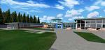 P3D/FSX Skive Airport EKSV, Denmark