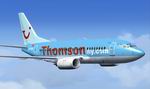 FSX/FS2004                  Boeing 737-500 Thomsonfly Textures only