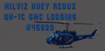 FSX/P3D Milviz Huey UH-1C Redux GMC Logging N4582D Textures