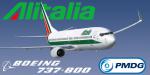 FSX PMDG Boeing 737-800 NGX WL Alitalia CAI Textures