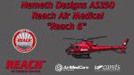 FSX/P3D Nemeth AS350/H125 Reach Air Medical Services Pack
