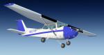 Default C172 Royal Blue Texture