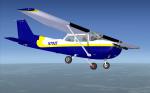 Default Cessna 172 Dark Blue & Yellow