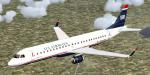 FSX/P3D (>v3) Embraer ERJ-190 US Airways updated