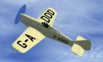 FS2004/FSX Miles M2U Hawk Speed Six G-ADOD