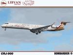 Libyan Arab Airlines NC, Bombardier CRJ-900 (5A-LAD) 