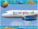 Small Planet Airlines Airbus A320-232 (SP-HAB) 