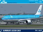 KLM Royal Dutch Airlines Airbus A330-303 (PH-AKA)