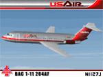 US Air Metal Fuse BAC 1-11 204AF (N1127J)